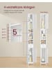 VASAGLE Badschrank in Weiß - (B)21.4 x (H)180 x (T)19.5 cm