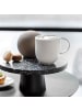 Villeroy & Boch 6er Set Becher mit Henkel NewMoon 390 ml weiß in weiß