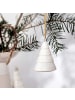 like. by Villeroy & Boch 6er Set Ornamente Tannenbaum Winter Glow beige in beige