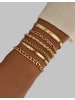 ENGELSINN Armband-Set Armketten 6-teilig in Gold