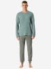 Schiesser Pyjama Casual Essentials in mineral
