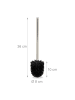 relaxdays 2er-Set: Toilettenbürsten in Schwarz - (H)36 x Ø 8 cm