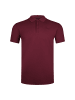 SikSilk Polo Shirt in burgundy