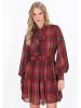 DreiMaster Vintage Women Dress in red check
