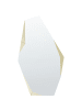 Beliani Wandspiegel ARGUEL in Gold - (W) 68 x (H) 120 x (L) 2 cm Vertikal