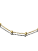 SilberDream 925 Silber vergoldet (Gelbgold 333) Damen SilberDream Armbänder Kugeln ca. 19cm