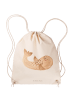 Mr. & Mrs. Panda Tasche Robbe Liegen ohne Spruch in Creme