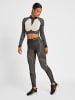 Hummel Halbreißverschluss Jacke Hmlmt Mila Multisport Damen in BLACK/CHATEAU GREY