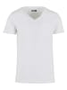 DEF T-Shirt in black/white/grey melange