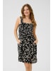 Kaffe Kleid KAthora Regular fit in Black/Chalk/Red Petit Fleur