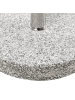 Beliani Zubehör für Sonnenschirme CERZETO in Grau/Silber - (W) 45 x (H) 38 x (L) 45 cm