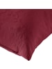 Erwin Müller Jacquard, Baumwollmischung Kissenhülle Arnsberg in rot