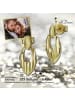 GoldDream Echtgold, 333er Gelbgold Damen Ohrstecker Drops Ohrring ca. 17mm