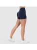 SMILODOX Shorts Kalea Seamless Scrunch in Marineblau