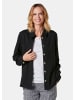 GOLDNER Kurzgröße:  Hemdjacke Hemdjacke in schwarz