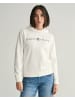 Gant Sweatshirt in eggshell