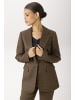 Aniston CASUAL Longblazer in hellbraun-marine-dunkelrot-beige