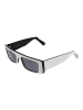 GCDS Unisex Sonnenbrillen Rechteck Weiß