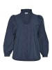 KAFFE curve Langarm-Bluse KCmai Regular fit in Midnight Marine