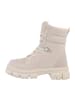 Ital-Design Stiefelette in Creme