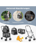 COSTWAY 3 in 1 Hundewagen in Grau