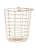 Beliani Bad-Kleinaufbewahrung AYAPAL in Gold - (W) 37 x (H) 123 x (L) 37 cm