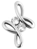 Adeliás Damen Anhänger aus Edelstahl mit Zirkonia in silber