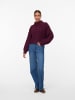 Vero Moda Strickpullover in Winetasting
