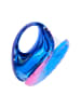 myMo at night Women Handbag in Blue Multicolor
