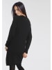 Tamaris Strickkleid in schwarz