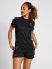 Hummel Hummel T-Shirt Hmlgg12 Multisport Damen Feuchtigkeitsabsorbierenden in BLACK/CHERRY TOMATO