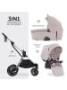 Hauck Kombi-Kinderwagen Vision X Duoset Black (Sportwagen in schwarz,beige