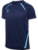 Hummel T-Shirt Hmllead Herren in MARINE/BLUE FISH