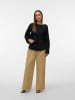 Vero Moda Popelin Hemd in Black