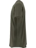 Urban Classics Long Tees in olive