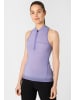 super.natural Merino Fahrradtrikot W GRAVA SUMMER TANK in lila