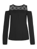 Laura Scott Langarmshirt in schwarz