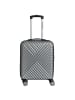 Paradise by CHECK.IN Kingston - 4-Rollen-Kabinentrolley 55 cm (lila) in silber