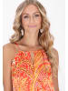 IZIA Women Dress in orange multicolor