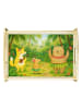 Mr. & Mrs. Panda Holztablett Waldtiere Aloha Design ohne Spruch in Weiß
