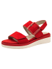 Tamaris WIDE FIT Sandalette in RED SUEDE