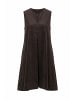 Ulla Popken Kleid in schwarzbraun
