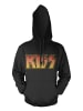 Kiss Hoodie in Schwarz