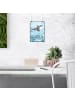 Mr. & Mrs. Panda Poster Orca mit Spruch in OZeichenanblue