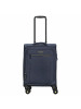 D&N Travel Line 9704 - 4-Rollen-Kabinentrolley S 55 cm (dark red) in dark blue