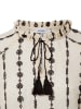 More & More Bluse in ecru schwarz