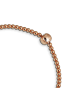 SilberDream 925 Silber vergoldet in Rosegold 333 Damenarmband Kugeln ca 16cm