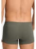 Hanro Retro Short / Pant Cotton Essentials in Charcoal art / smokey olive