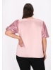 faina Women Plus Size Blouse in Pink