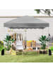 COSTWAY Pavillon 3x3 m in Grau